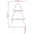 Weihnachtsbaum mit Erdspiessen und 115 LEDs 90 cm – Bild 10