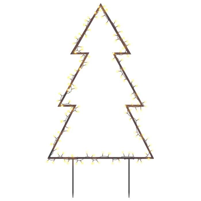 Weihnachtsbaum mit Erdspiessen und 115 LEDs 90 cm – Bild 2