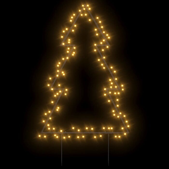 Weihnachtsbaum mit Erdspiessen und 115 LEDs 90 cm – Bild 3