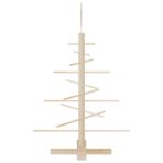 Weihnachtsbaum Holz zum Schmücken 75 cm Massivholz Kiefer – Bild 4