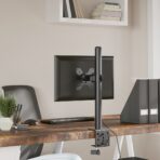 Monitorhalterung Schwarz Stahl VESA 75/100 mm – Bild 4