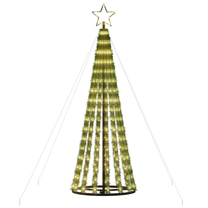 LED Weihnachtsbaum 275 LEDs Warmweiss 180 cm – Bild 4