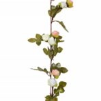 Blumengirlanden Blumen 6 Stk. Champagnerfarben 215 cm – Bild 6