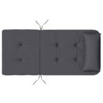 Adirondack-Auflagen 2 Stk. Anthrazit Oxford-Gewebe – Bild 8