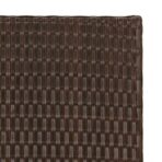 Klapptisch Braun 45x35x32 cm Poly Rattan – Bild 6