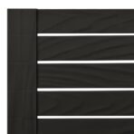 Doppel-Sonnenliege Schwarz 155x138x83 cm Polypropylen – Bild 8