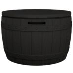 3-in-1 Gartenbox Schwarz Polypropylen – Bild 5