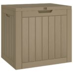 Gartenbox Grau 55,5x43x53 cm Polypropylen – Bild 2