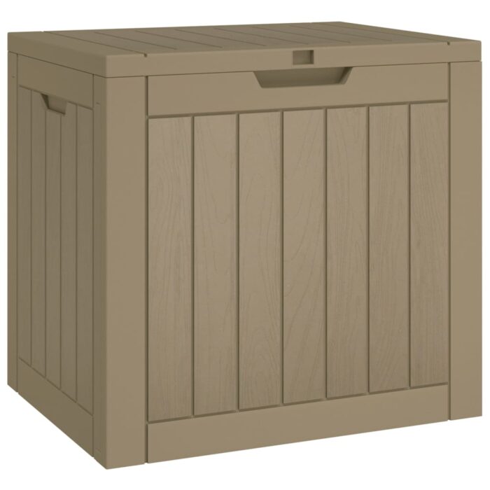Gartenbox Grau 55,5x43x53 cm Polypropylen – Bild 2
