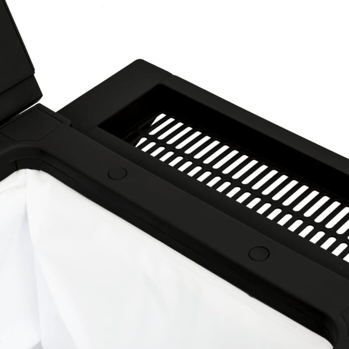 3-in-1 Servierwagen Schwarz Polypropylen – Bild 6