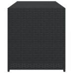 Gartentruhe Schwarz 283L Poly Rattan – Bild 5
