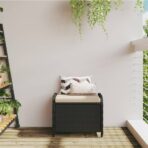 Gartenhocker mit Kissen – Bild 3