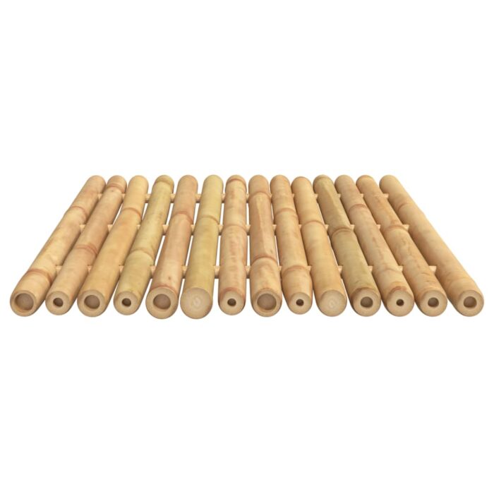 Badematten 2 Stk. 50x35 cm Bambus – Bild 7