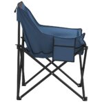 Campingstühle 2 Stk. mit Tasche Klappbar Blau – Bild 7