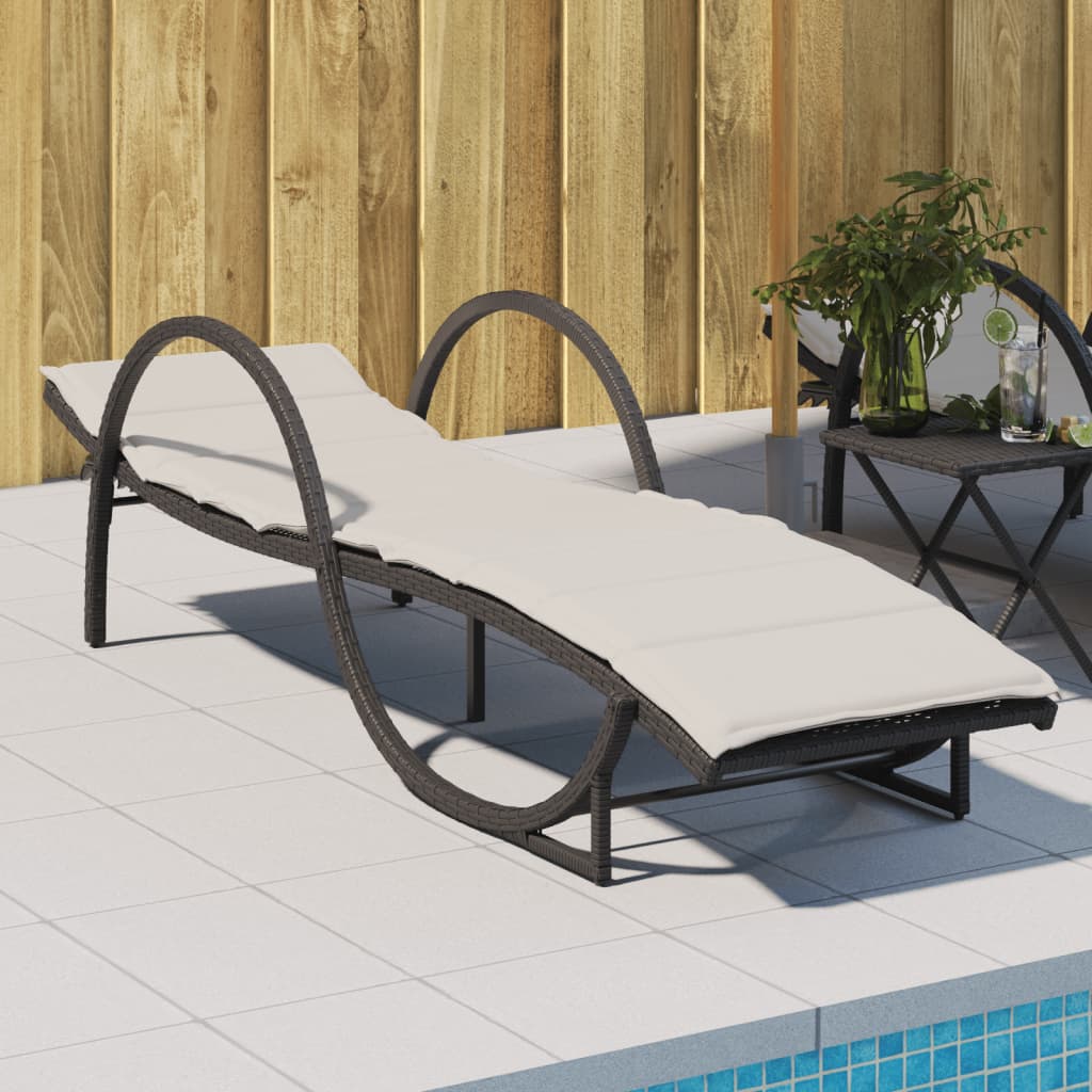 368257_1.jpg Sonnenliege / Sonnenliegen Poly Rattan – Bild 1