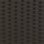 Sonnenliege mit Kissen Schwarz Poly Rattan – Bild 9