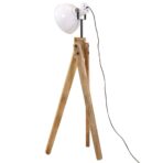 Stehleuchte 25 W Vintage Silbern 45x45x120 cm E27 – Bild 5