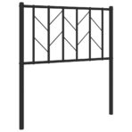 Ersatz-Kopfteil Metall Schwarz 90 cm – Bild 2