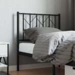 Ersatz-Kopfteil Metall Schwarz 90 cm – Bild 3