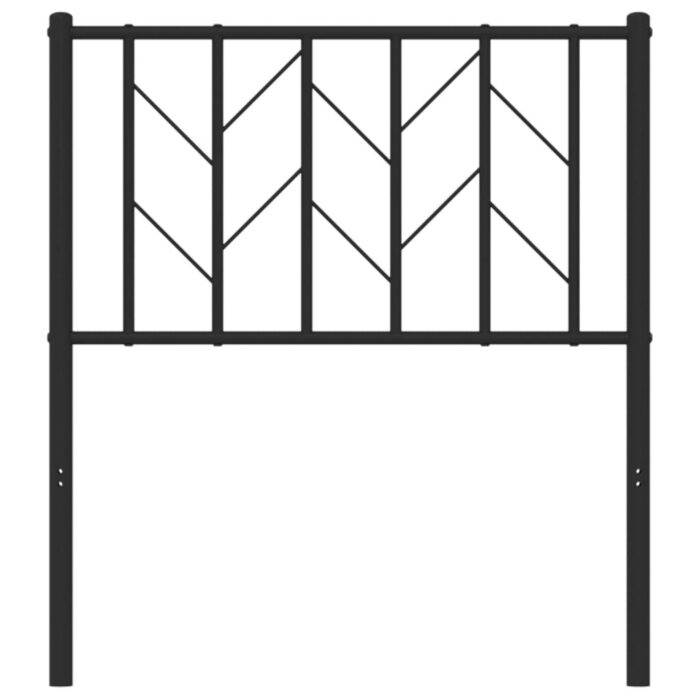 Ersatz-Kopfteil Metall Schwarz 90 cm – Bild 4