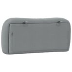 Kopfteil-Kissen "Hvar" Hellgrau 80 cm Stoff – Bild 7