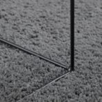 Teppich OVIEDO Kurzflor Anthrazit 60x110 cm – Bild 8