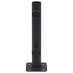 Sonnenschirmständer für Ø32/34/38 mm Mast Mattschwarz Stahl – Bild 3