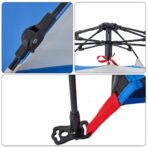 Strandzelt 2 Personen Azurblau Quick Release Wasserdicht – Bild 11