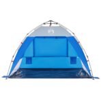 Strandzelt 2 Personen Azurblau Quick Release Wasserdicht – Bild 5