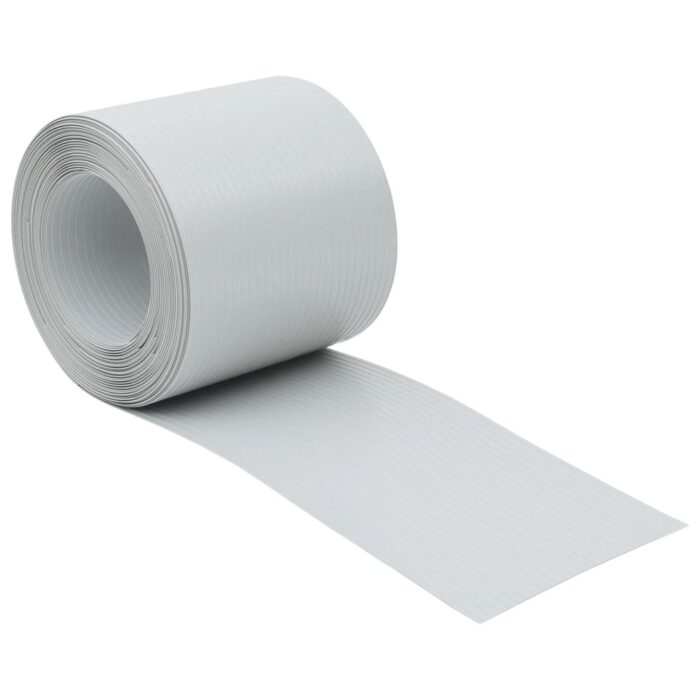 Sichtschutzstreifen 10 Stk. Hellgrau 252,5x19 cm PVC – Bild 2