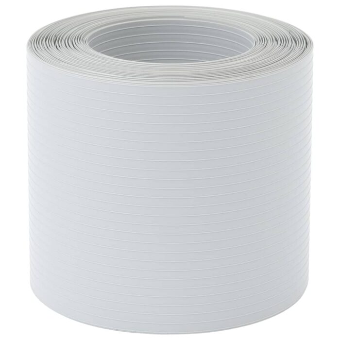 Sichtschutzstreifen 10 Stk. Hellgrau 252,5x19 cm PVC – Bild 3