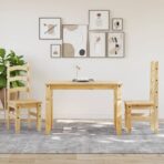 Esstisch Corona 112x60x75 cm Massivholz Kiefer – Bild 3