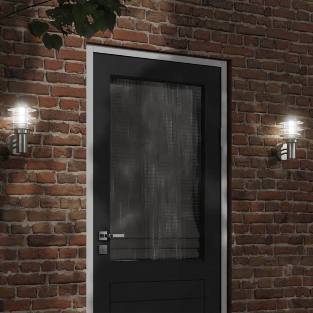 4006228_1.jpg Aussenwandleuchte Silbern Edelstahl – Bild 1