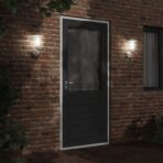 Aussenwandleuchte Silbern Edelstahl – Bild 3