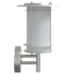 Aussenwandleuchte Silbern Edelstahl – Bild 5