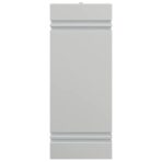 Aussenwandleuchte Silbern Edelstahl – Bild 4