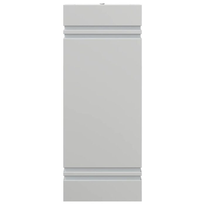 Aussenwandleuchte Silbern Edelstahl – Bild 4