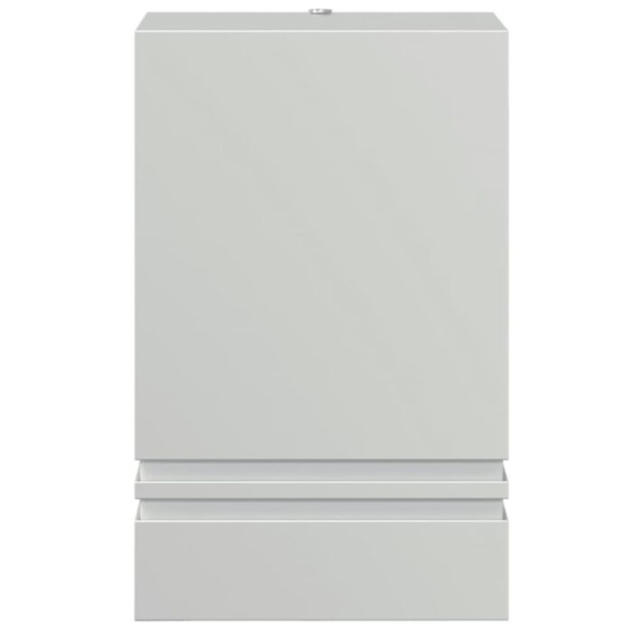 Aussenwandleuchte Silbern Edelstahl – Bild 4