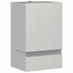 Aussenwandleuchte Silbern Edelstahl – Bild 2