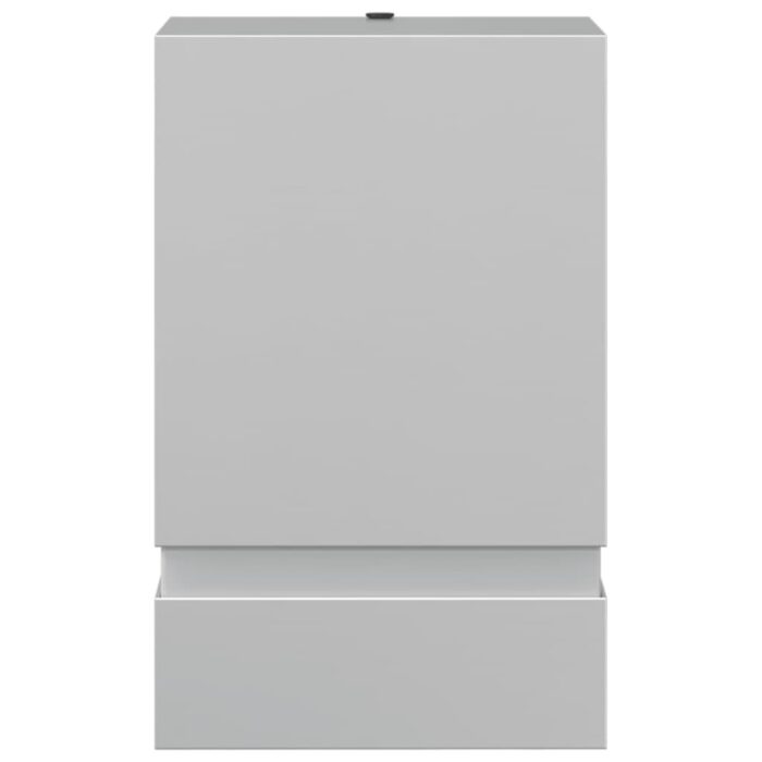 Aussenwandleuchte Silbern Edelstahl – Bild 4