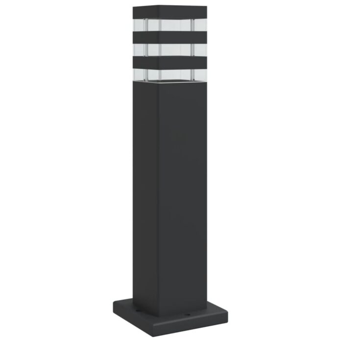 Wegeleuchte Schwarz 80 cm Aluminium – Bild 2
