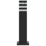 Wegeleuchte Schwarz 80 cm Aluminium – Bild 5