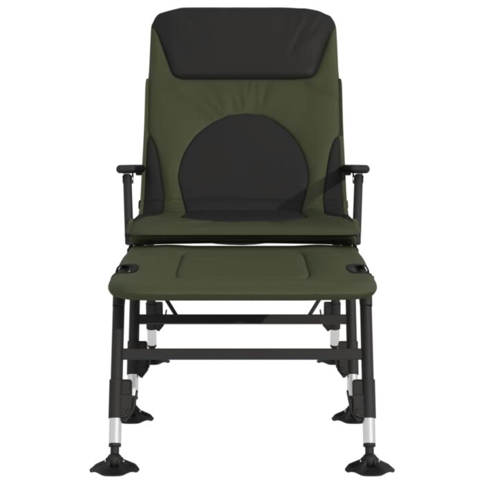 Angelliege mit Verstellbaren Schlammbeinen Klappbar Grün – Bild 3