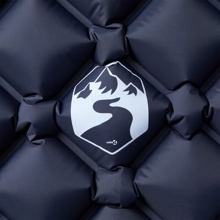 Aufblasbare Isomatte Grau 190x58x6 cm – Bild 3