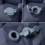 Aufblasbare Isomatte Grau 190x58x6 cm – Bild 4