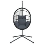 Hängesessel Ei-Design mit Ständer – Bild 4