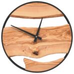 Wanduhr Braun Ø35 cm Eisen und – Bild 2