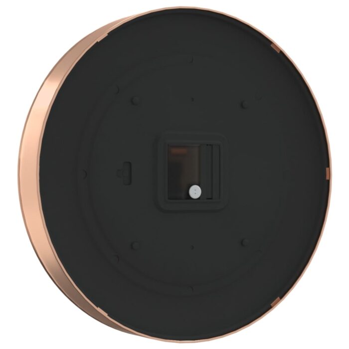 Wanduhr Golden und Blau Ø29,5 cm Polystyren und Glas – Bild 5