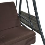 Hollywoodschaukel mit Verstellbarem Dach – Bild 10
