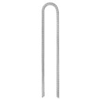 Zeltheringe 6 Stk. U-Form 30 cm Ø7 mm Verzinkter Stahl – Bild 2